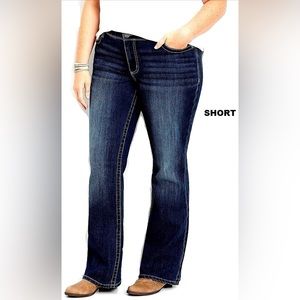 Maurices Women's Plus Size Denimflex Dark Wash Bootcut Jean